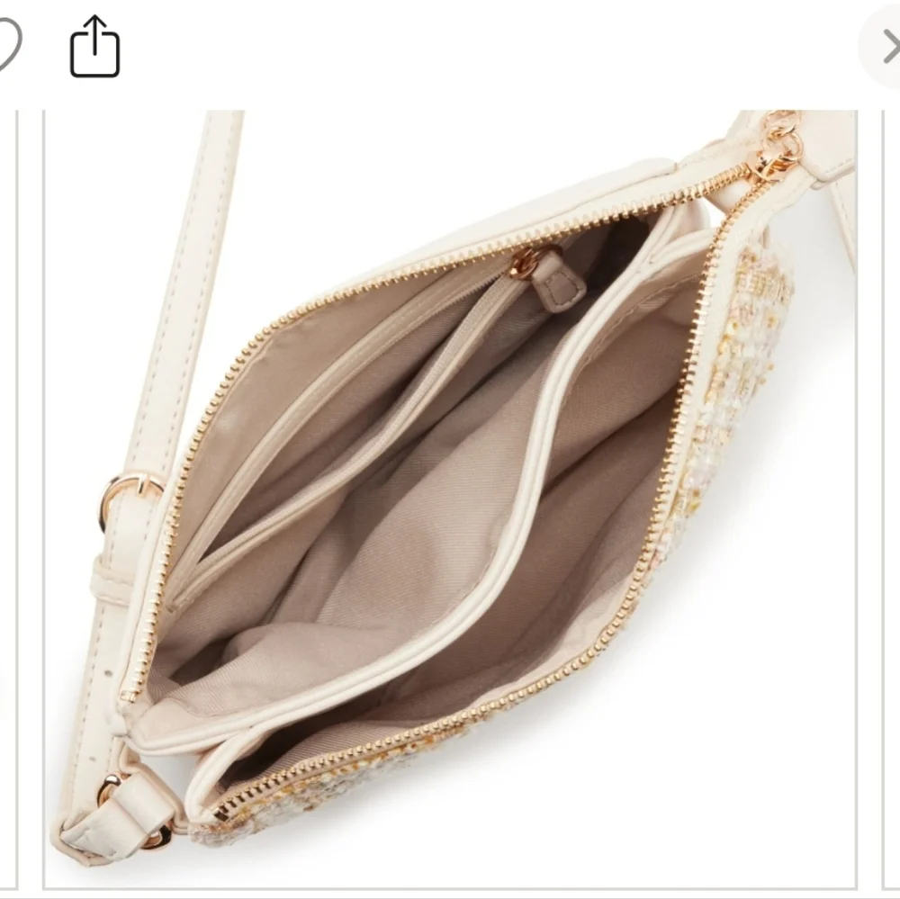 LC Lauren Conrad Candide Tweed Crossbody